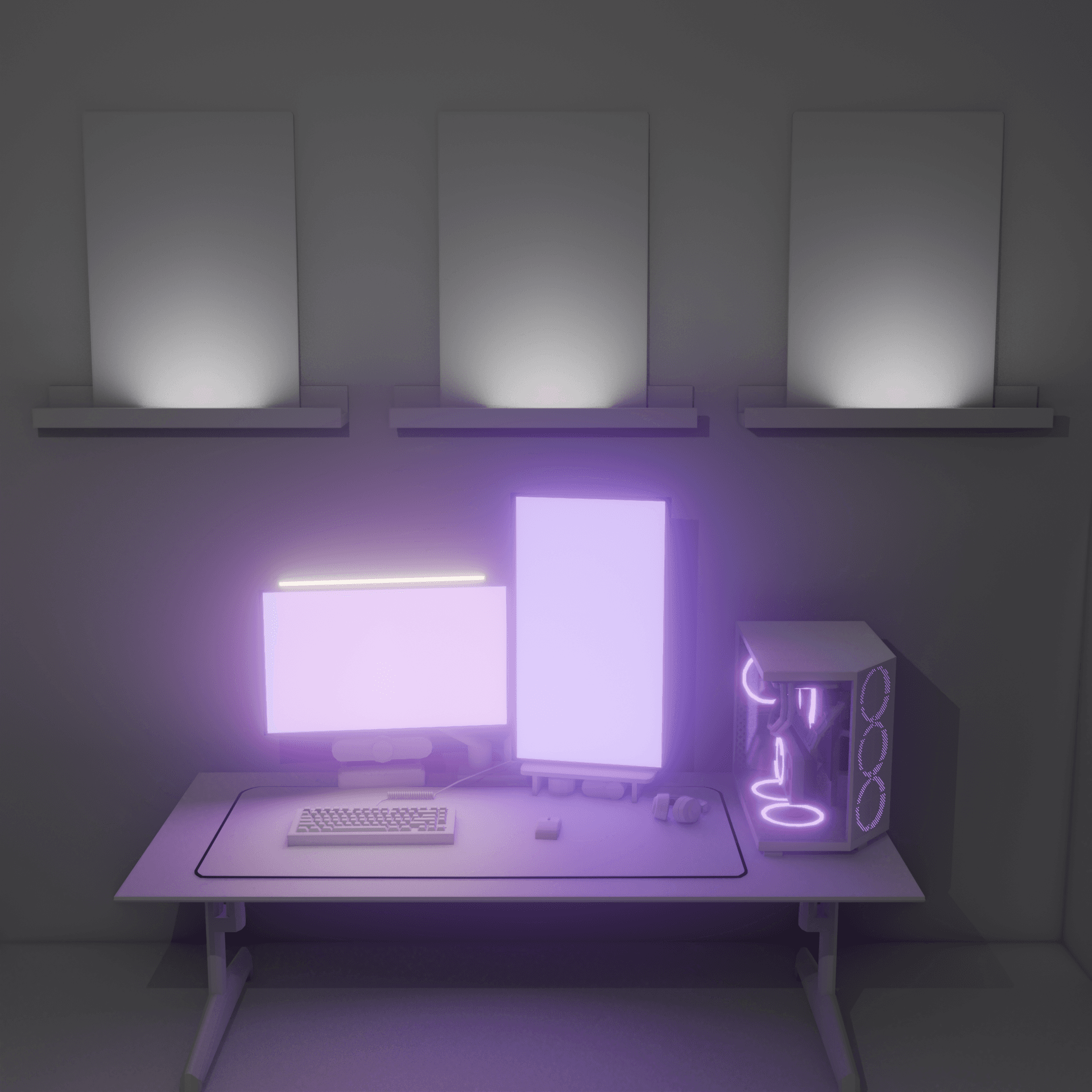 Blender workspace setup 1